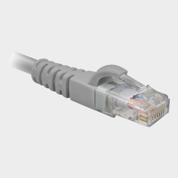 Patch Cord CAT 6 NEXXT UTP Gris 0,9 m 1
