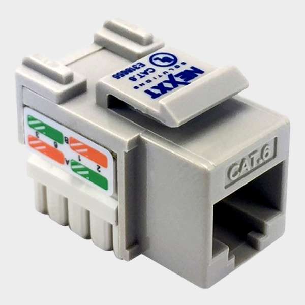 Modulo RJ45 CAT 6 NEXXT UTP Blanco 1