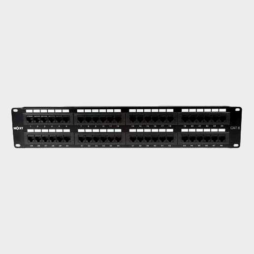Patch Panel 48 Puertos CAT 6 NEXXT 1