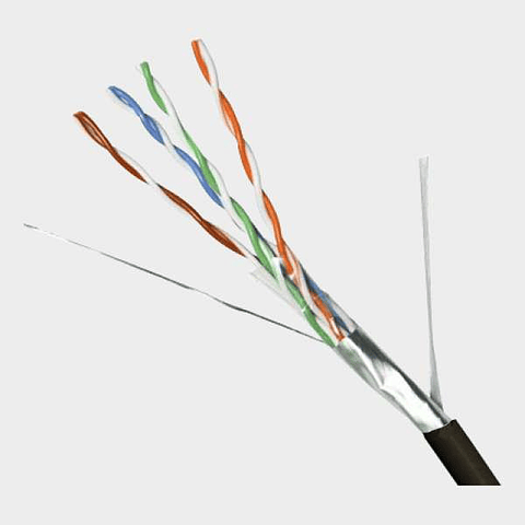 Cable FTP Cat 5E NHTD 305m 4 Pares Blindado Exterior