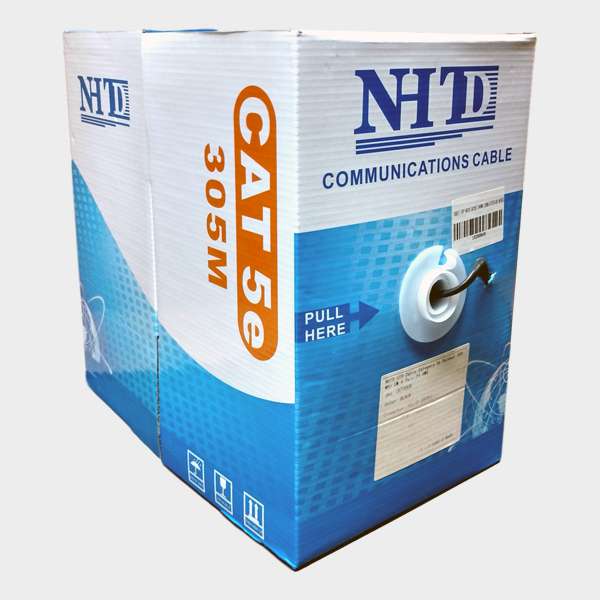 Cable UTP Cat 5E NHTD 305m 4 Pares Exterior Seco 1