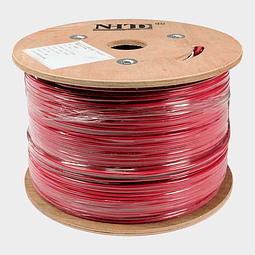 Cable Incendio 2x18 AWG Unifilar FPLR NHTD 305m