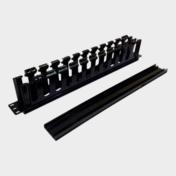 Ordenador de Cable Horizontal 1U Plástico 1