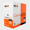 Cable UTP Cat 6 NEXXT 305m 4 Pares Gris