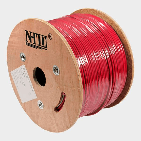 Cable Incendio 2x18 AWG Unifilar FPLR NHTD 305m