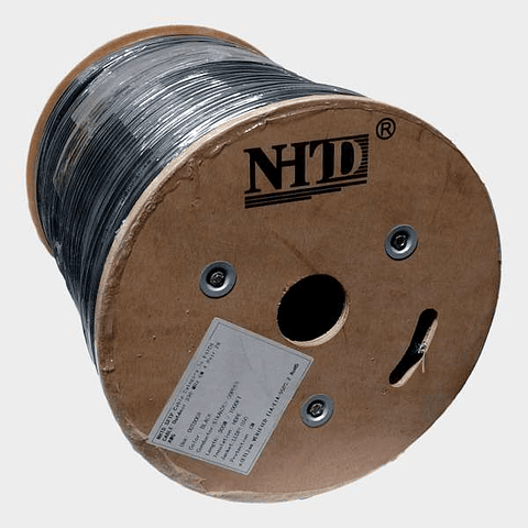 Cable SFTP Cat 5E NHTD 305m 4 Pares Blindado Multifilar Exterior
