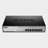 Switch D-Link DGS-1008MP 8 Puertos Gigabit PoE