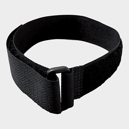 Amarra Velcro 355mm x 20mm - Color Negro 10u