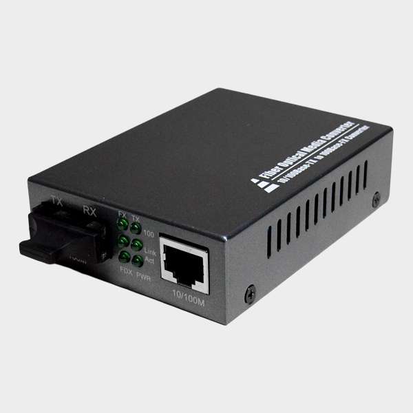 Conversor de Medios 10/100 SC Monomodo 25km 1310nm 1