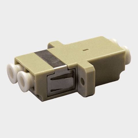 Adaptador LC-LC Fibra Óptica Duplex Multimodo