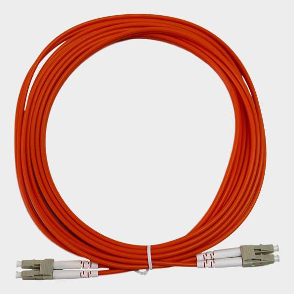 Jumper LC/LC Multimodo OM1 Duplex Naranjo 3m  1