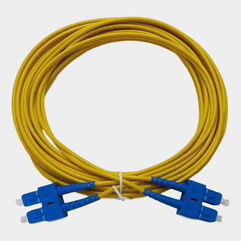 Jumper SC/SC Monomodo Duplex Amarillo 5m 
