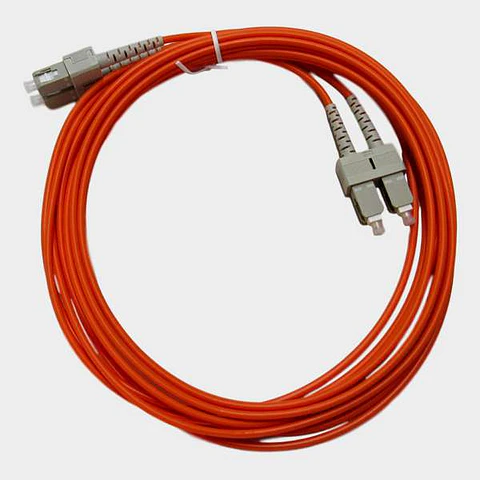 Jumper SC/SC Multimodo OM1 Duplex Naranjo 3m 