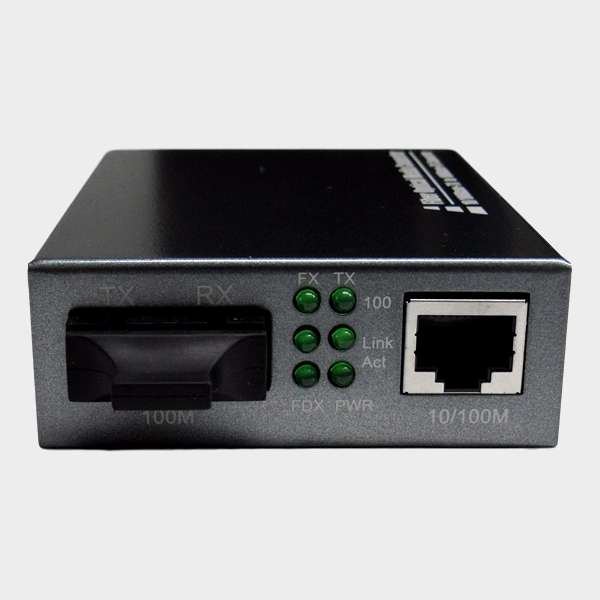 Conversor de Medios 10/100 SC Monomodo 25km 1310nm 2