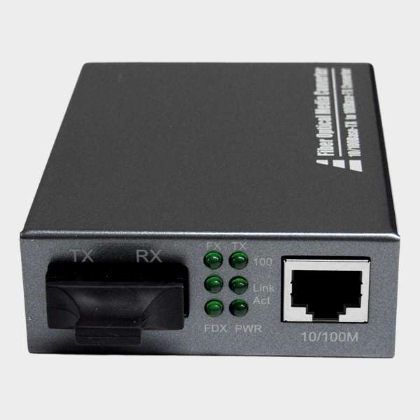 Conversor de Medios 10/100 SC Multimodo 2km 1310nm 2