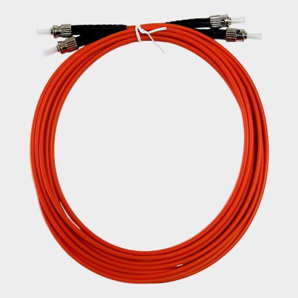 Jumper ST/ST Multimodo OM1 Duplex Naranjo 10m  1