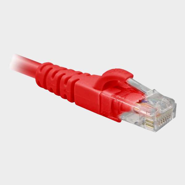 Patch Cord CAT 6 NEXXT UTP Rojo 0,9 m 1