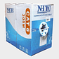 Cable UTP Cat 6 NHTD 305m 4 Pares 24AWG Blanco - Miniatura 1