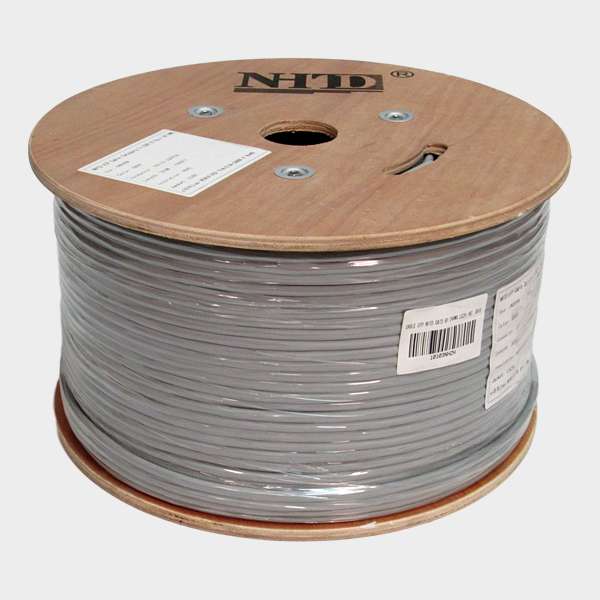 Cable UTP Cat 3 NHTD 6 Pares 24AWG LSZH Gris 305m 1