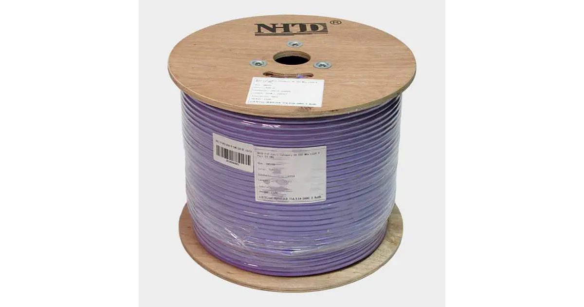 Cable FTP Cat 6A NHTD 305m 4 Pares 23AWG LSZH Blindado Vi
