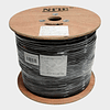 Cable FTP Cat 6 NHTD 305m 4 Pares 23AWG Negro Blindaje Exterior 