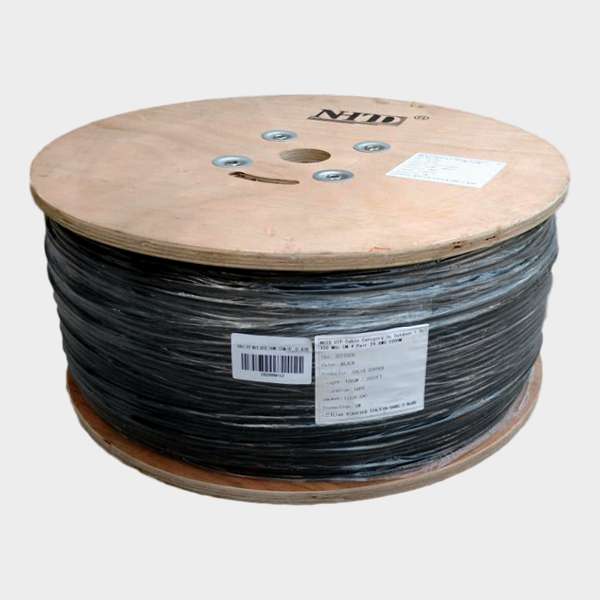 Cable UTP Cat 5E NHTD 1200m 4 Pares 24AWG Exterior con Gel Negro 1