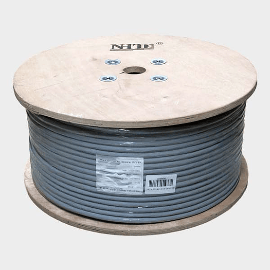 Cable UTP Cat 3 NHTD 25 Pares 24AWG LSZH Gris