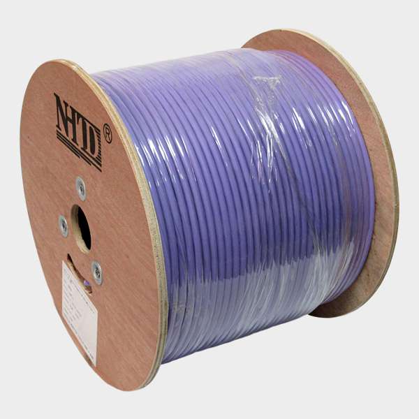 Cable FTP Cat 6A NHTD 305m 4 Pares 23AWG LSZH Blindado Violeta 2
