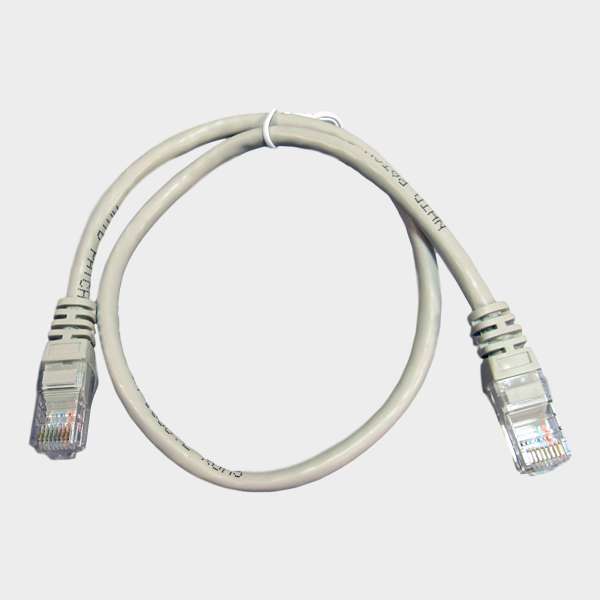 Patch Cord CAT 5E NHTD UTP Gris 0,5 m 1