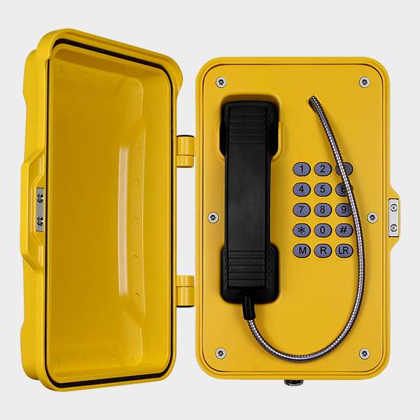 Teléfono Intemperie con Tapa y Teclado 1