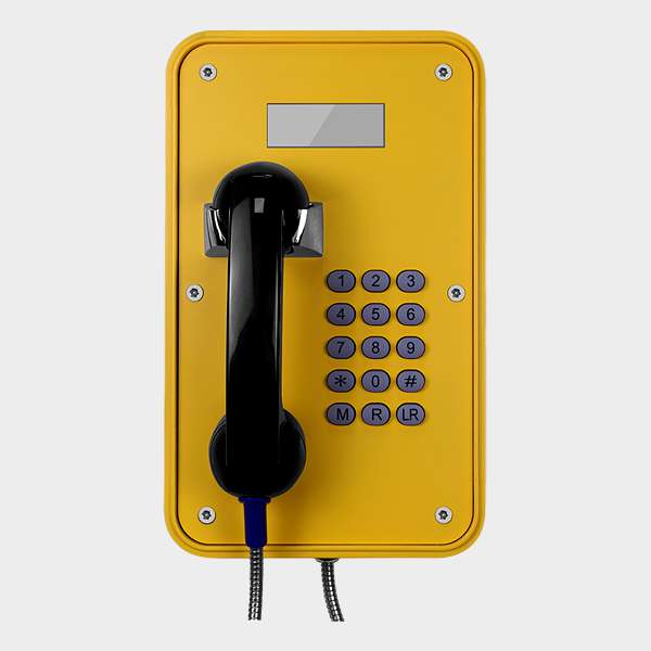 Teléfono Intemperie con Teclado y Pantalla LCD 1