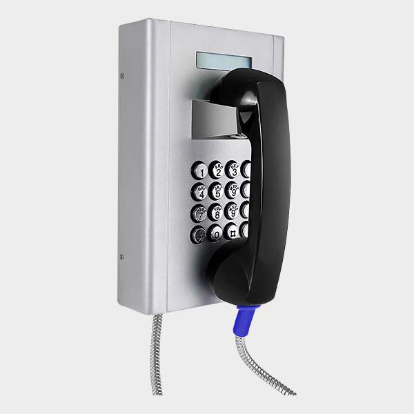 Teléfono Antivandálico con Teclado y Display LCD JR204-FK 1