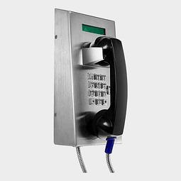 Teléfono Antivandálico con Teclado, Volumen y Display LCD JR212-FK