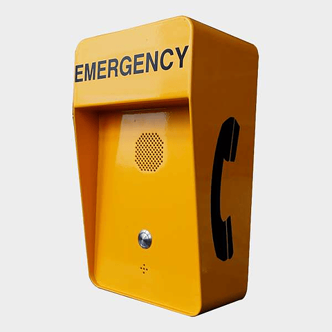 Teléfono de Emergencia Manos Libres con 1 Botón JR306-SC
