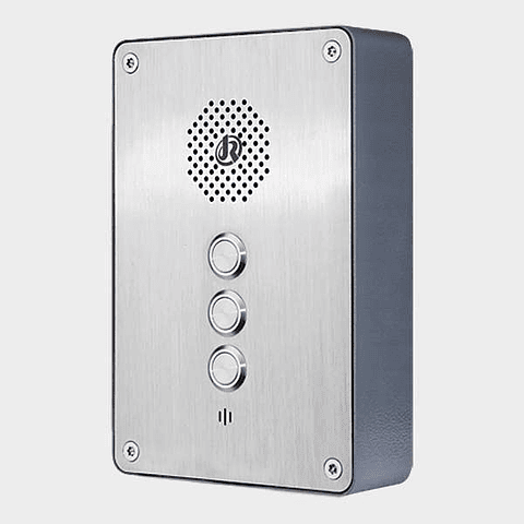 Teléfono de Emergencia Manos Libres con 3 Botones JR301-3B