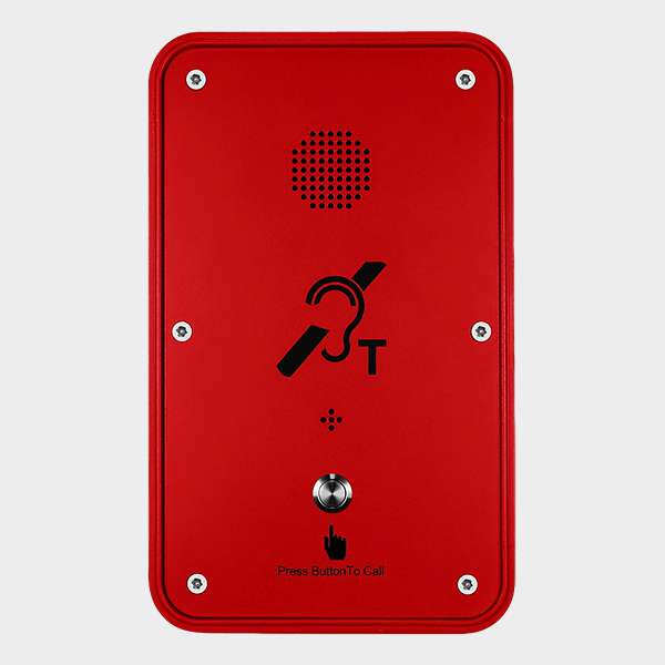 Teléfono Intemperie Manos Libres con 1 Botón 2