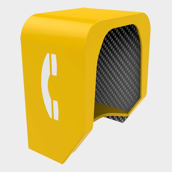 Cabina Telefónica Mural con Cancelación Acústica JR-TH-01 1