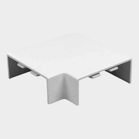 Ángulo Plano para Canaleta 40x16mm