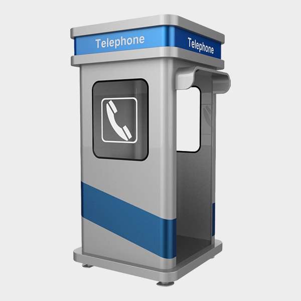 Cabina Telefónica Completa JR-TH-03 1