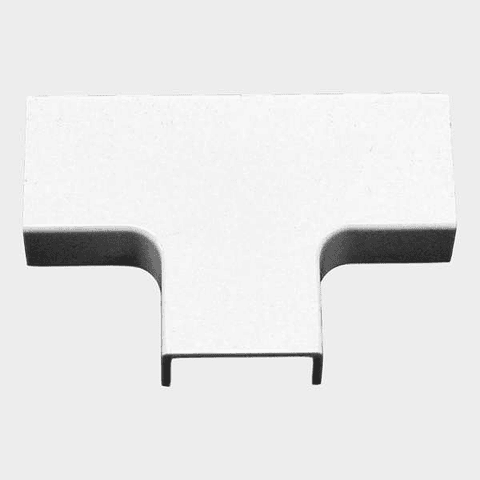 Derivación T Plana para Canaleta 20x10mm