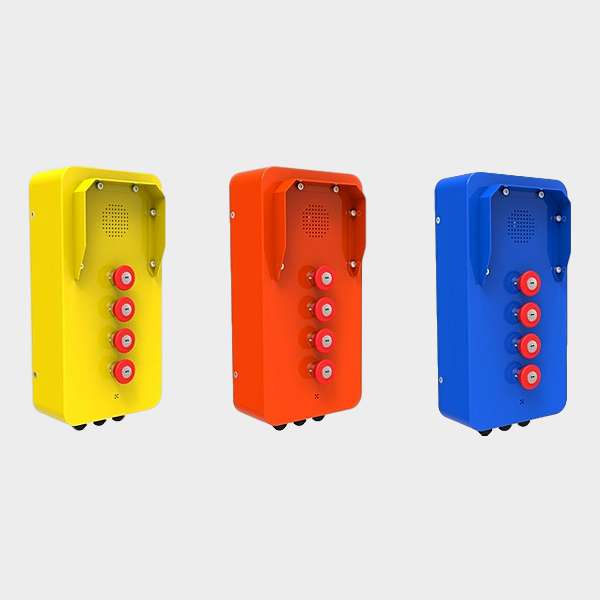 Teléfono de Emergencia Manos Libres con 4 Botones JR316-4B 2