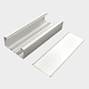 Canaleta 100x50 mm Largo 2 Metros, 2 Rieles para Separadores