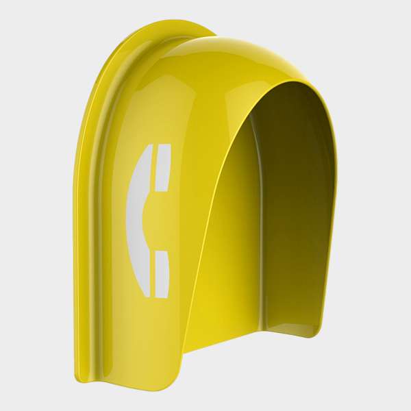 Cabina Telefónica Mural con Cancelación Acústica JR-TH-04 2