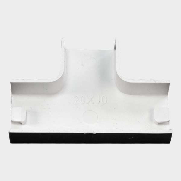 Derivación T Plana para Canaleta 20x10mm 3