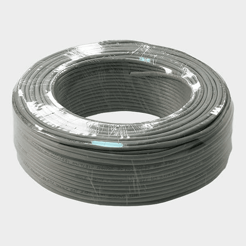 Cable UTP Cat 5E NHTD 100m 2 Pares 24AWG Gris