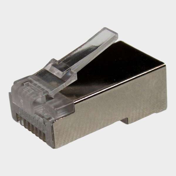 Conector RJ45 CAT 5E FTP Blindado 24AWG 100 unidades 1