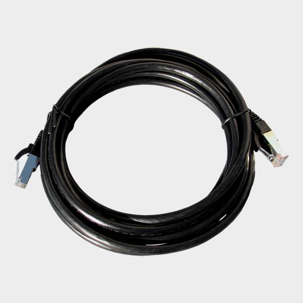 Patch Cord CAT 6 NHTD FTP Exterior Negro 3 m 1