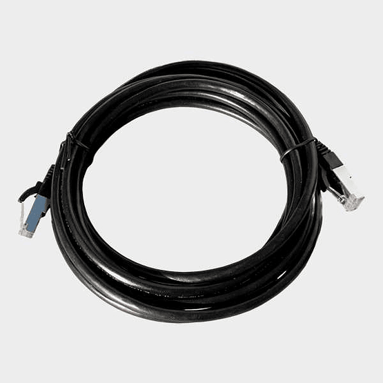 Patch Cord CAT 6 NHTD FTP Exterior Negro 3 m