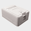 Roseta Modular 1 Puerto Keystone Vacío Blanco