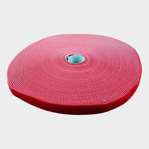 Rollo de Velcro Rojo 25m 1